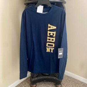 Aeropostale Blue Long Sleeve T-shirt new